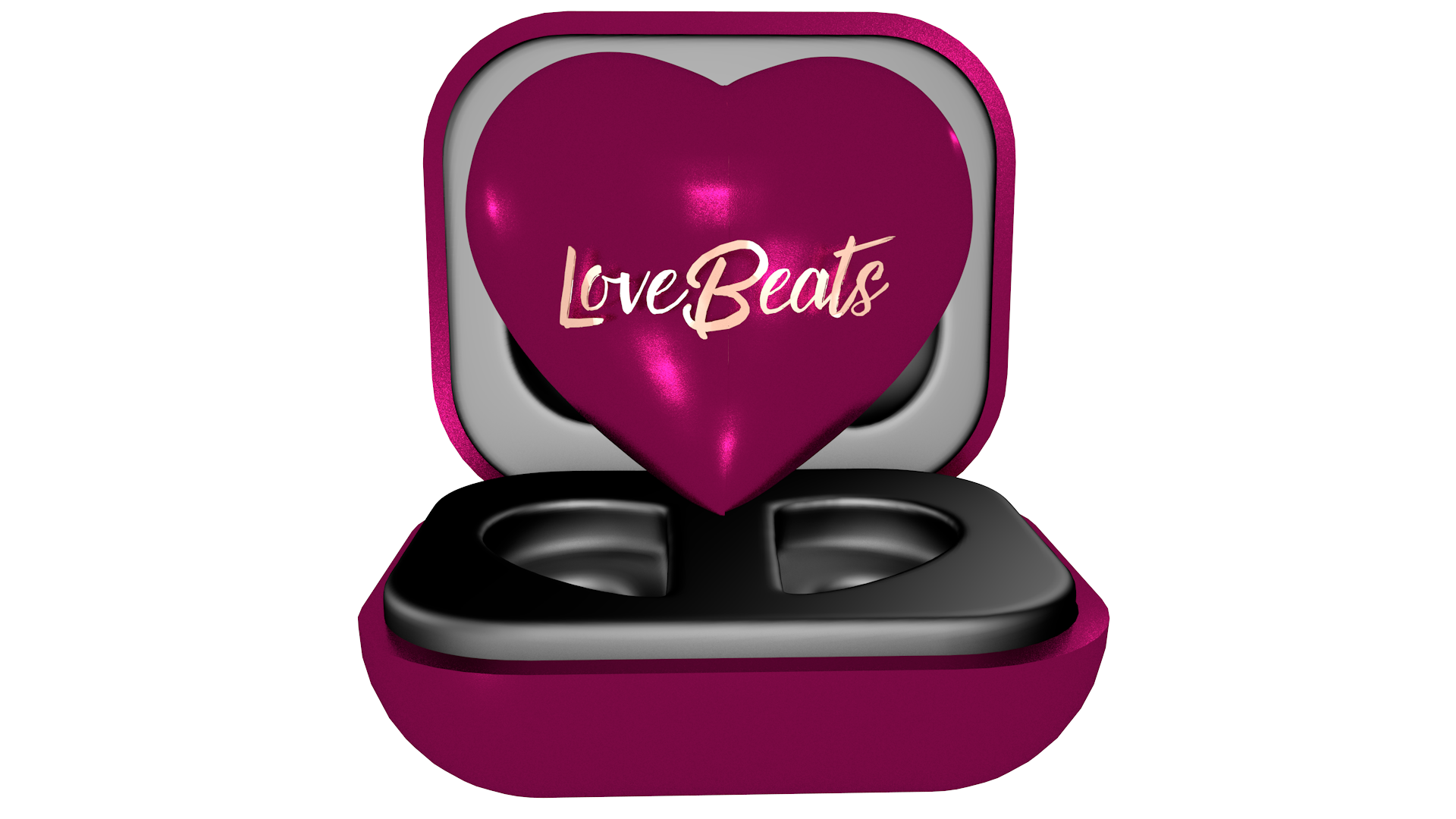 Different colors of earbuds